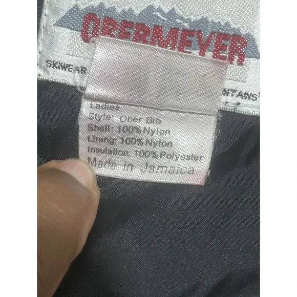 Obermeyer Black Ski & Snow Bib Pants - Picture 3 of 12